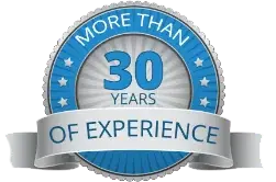 30 years of experience badge